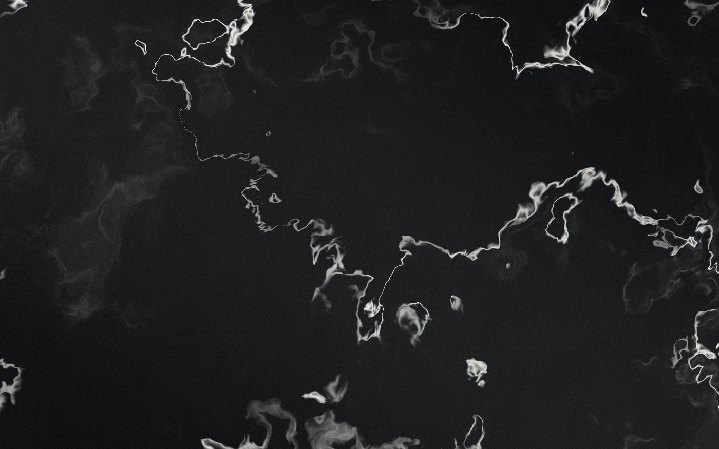 Nero Marquina marble remnant, rendered